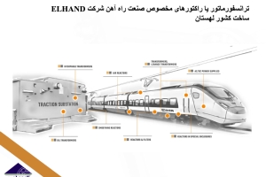ترانسفورماتور یا راکتورهای مخصوص صنعت راه آهن شرکت ELHAND ساخت کشور لهستان